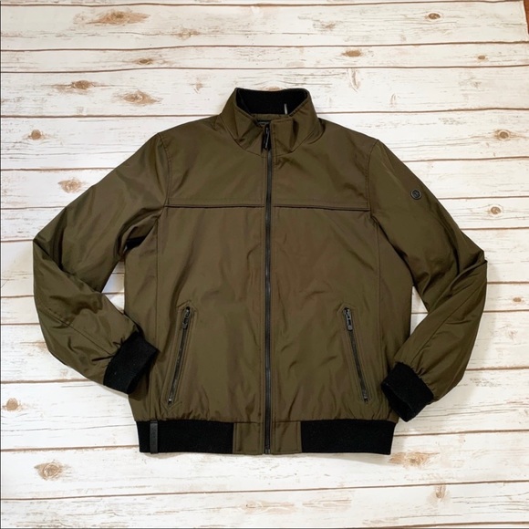 calvin klein olive green jacket